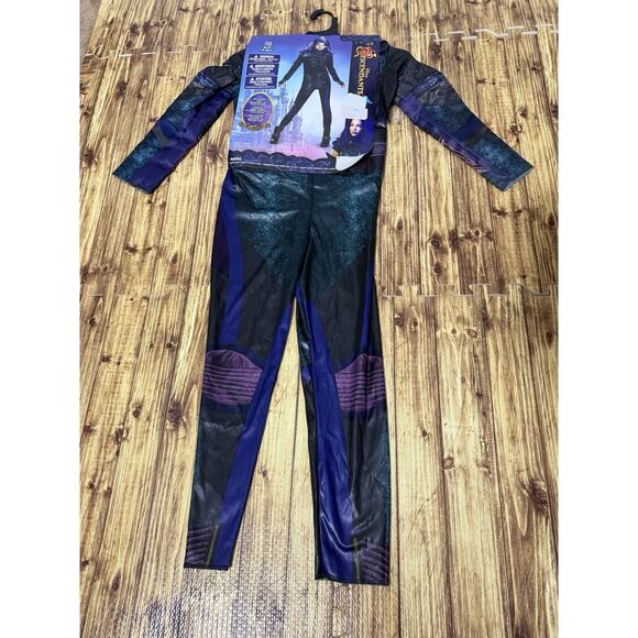 Disguise Licensed Descendants 3 Disney Mal Deluxe Costume Girls 20301 S 4-6 - Picture 1 of 9